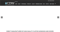 Desktop Screenshot of cdwindows.com